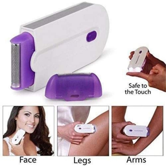 Finishing Touch Accessories - Instant Painless Facial Body Hair Remover Trimmer Shaver for women epilator